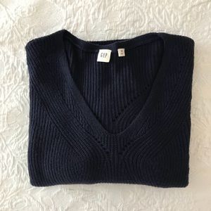 GAP Navy Bell-Sleeve Sweater